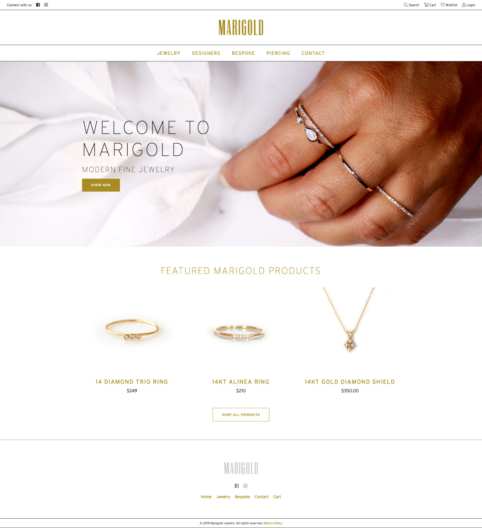 Marigold Jewelry