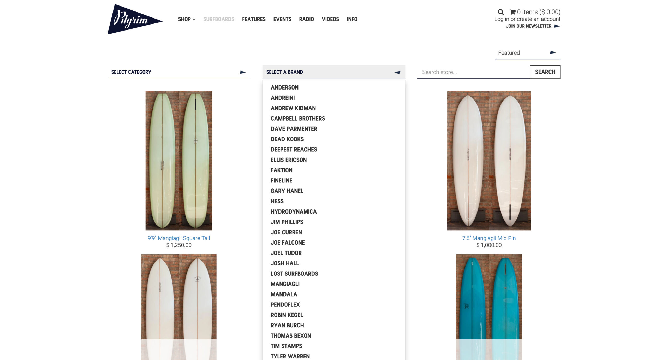 Pilgrim Surf Supply